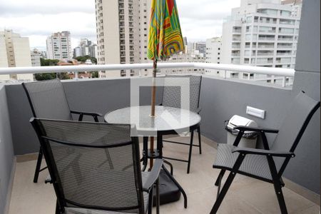 Varanda de apartamento para alugar com 1 quarto, 49m² em Perdizes, São Paulo