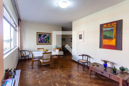Sala 1 de apartamento à venda com 4 quartos, 144m² em Sion, Belo Horizonte