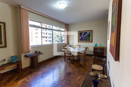 Sala 1 de apartamento à venda com 4 quartos, 144m² em Sion, Belo Horizonte