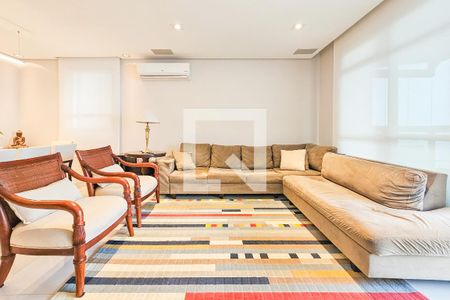 Sala de apartamento para alugar com 4 quartos, 179m² em Vila Luis Antônio, Guarujá