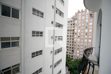 Vista da Sacada de apartamento à venda com 1 quarto, 70m² em Jardim Paulista, São Paulo