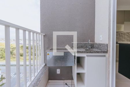 Varanda Sala de apartamento para alugar com 2 quartos, 52m² em Colinas do Paratehy, São José dos Campos