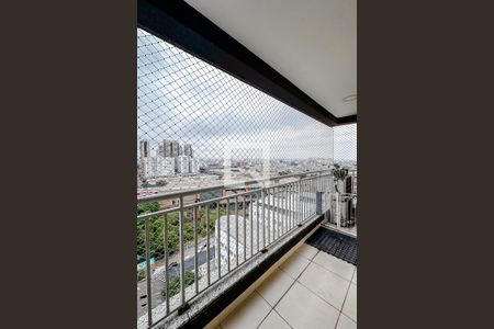 Varanda da Sala de apartamento à venda com 2 quartos, 72m² em Brás, São Paulo