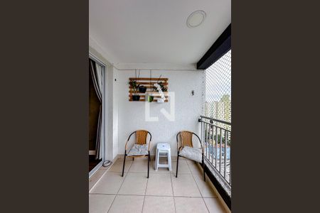 Varanda da Sala de apartamento à venda com 2 quartos, 72m² em Brás, São Paulo