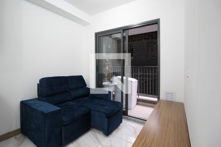 Sala de apartamento para alugar com 1 quarto, 30m² em Indianópolis, São Paulo
