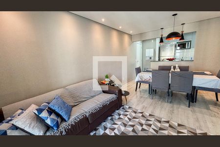 Sala - Sala de Jantar de apartamento para alugar com 2 quartos, 76m² em Campestre, Santo André