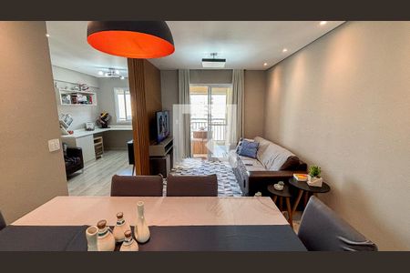 Sala - Sala de Jantar de apartamento para alugar com 2 quartos, 76m² em Campestre, Santo André