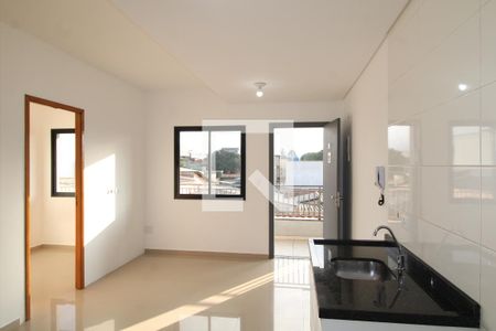 Apartamento para alugar com 36m², 2 quartos e sem vaga Sala/Cozinha e Área de Serviço