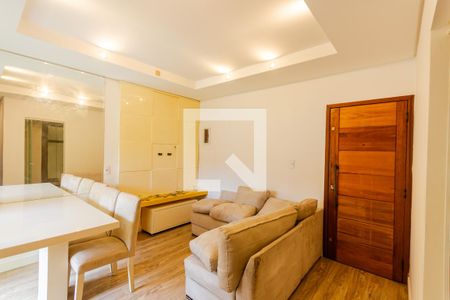 Sala  de apartamento à venda com 2 quartos, 53m² em Vila Alto de Santo André, Santo André