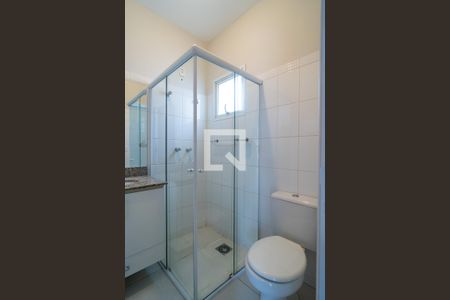Banheiro da Suíte de casa de condomínio para alugar com 3 quartos, 136m² em Jardim Pagliato, Sorocaba