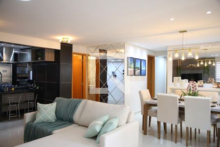 Sala de apartamento para alugar com 3 quartos, 112m² em Serrinha, Goiânia