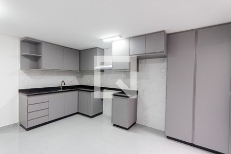 Sala e Cozinha de apartamento para alugar com 3 quartos, 93m² em Campestre, Santo André