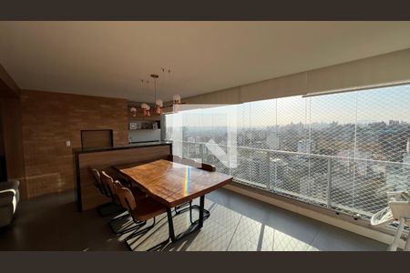 Varanda gourmet de apartamento à venda com 3 quartos, 121m² em Pinheiros, São Paulo