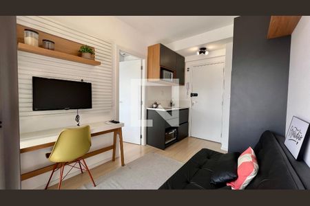 Sala de apartamento à venda com 1 quarto, 27m² em Vila Nova Conceição, São Paulo