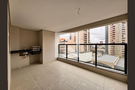 Varanda gourmet de apartamento à venda com 2 quartos, 87m² em Vila Bastos, Santo André