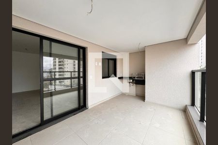 Varanda gourmet de apartamento à venda com 2 quartos, 87m² em Vila Bastos, Santo André