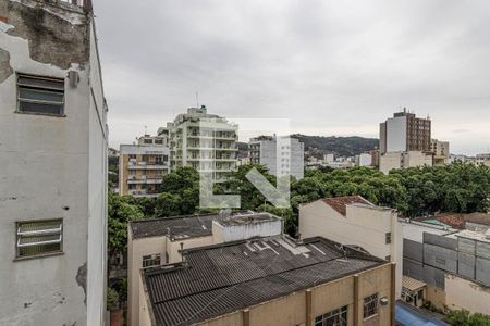 Sala Varanda Vista de apartamento à venda com 1 quarto, 60m² em Grajaú, Rio de Janeiro