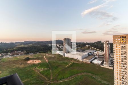 Vista da Varanda de apartamento à venda com 3 quartos, 120m² em Tamboré, Barueri