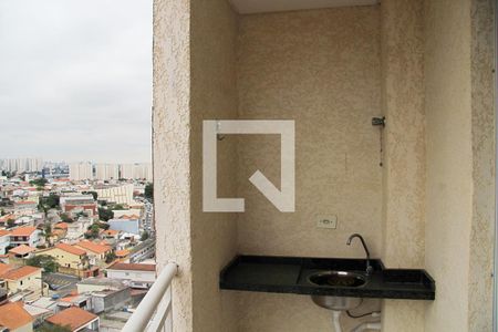 Varanda da sala de apartamento para alugar com 2 quartos, 69m² em Ponte Grande, Guarulhos