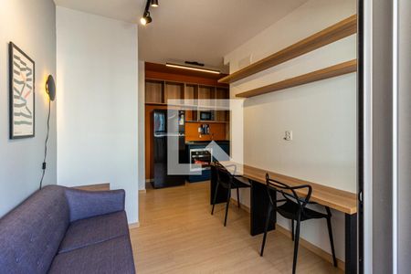 Sala de apartamento para alugar com 1 quarto, 35m² em Consolação, São Paulo