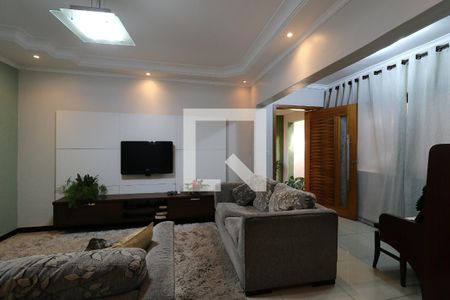 Sala de casa à venda com 3 quartos, 195m² em Jardim Santo Alberto, Santo André