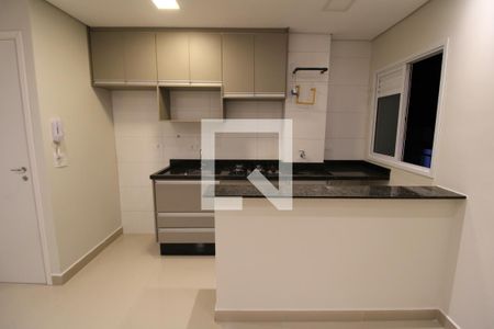 Sala / Cozinha de apartamento para alugar com 2 quartos, 43m² em Tremembé, São Paulo
