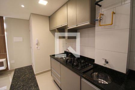Sala / Cozinha de apartamento para alugar com 2 quartos, 43m² em Tremembé, São Paulo