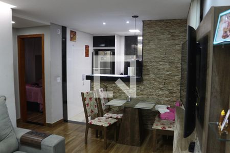 Sala de apartamento à venda com 2 quartos, 45m² em Santa Maria, Contagem