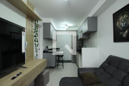 Studio de kitnet/studio para alugar com 1 quarto, 27m² em Jardim Caravelas, São Paulo