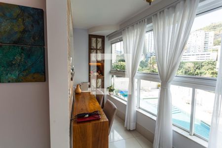 Varanda da Sala de apartamento à venda com 3 quartos, 88m² em Sion, Belo Horizonte