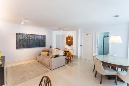 Sala de apartamento à venda com 3 quartos, 88m² em Sion, Belo Horizonte