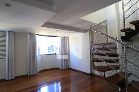 Sala de apartamento à venda com 3 quartos, 170m² em Santo Antônio, Belo Horizonte