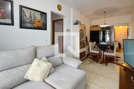 Sala de apartamento para alugar com 2 quartos, 56m² em Nova Mirim, Praia Grande