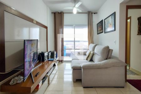 Sala de apartamento para alugar com 2 quartos, 56m² em Nova Mirim, Praia Grande