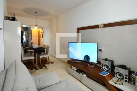 Sala de apartamento para alugar com 2 quartos, 56m² em Nova Mirim, Praia Grande