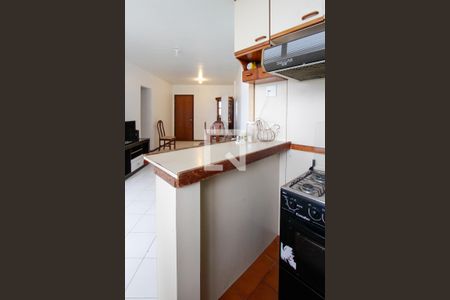 Cozinha de apartamento para alugar com 1 quarto, 50m² em Barra da Tijuca, Rio de Janeiro