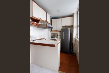 Cozinha de apartamento para alugar com 1 quarto, 50m² em Barra da Tijuca, Rio de Janeiro