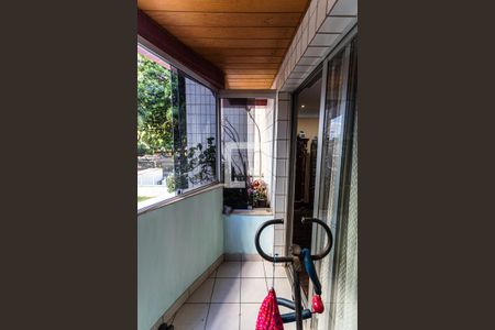 Varanda da Sala de apartamento à venda com 4 quartos, 130m² em Ipiranga, Belo Horizonte
