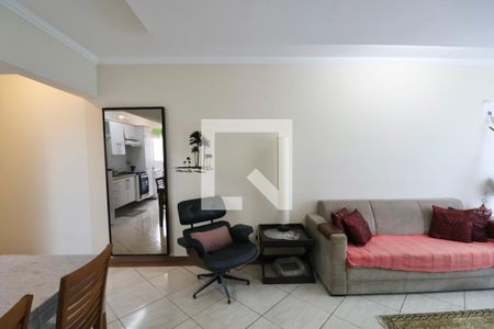 Sala de apartamento para alugar com 2 quartos, 70m² em Vila Julia, Guarujá