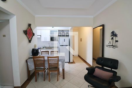 Sala de apartamento para alugar com 2 quartos, 70m² em Vila Julia, Guarujá