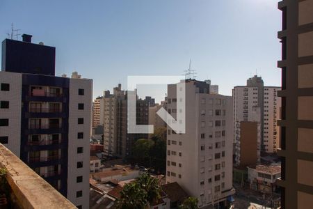 VISTA DA SALA de apartamento para alugar com 1 quarto, 55m² em Bosque, Campinas
