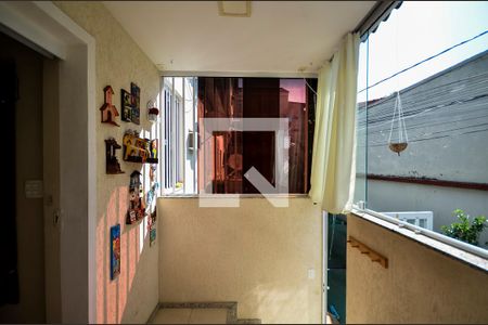 Varanda da Sala de casa de condomínio à venda com 2 quartos, 59m² em Vila Isabel, Rio de Janeiro