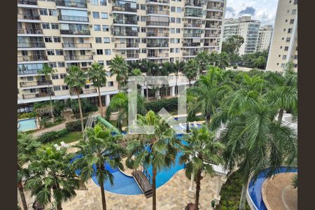Varanda - vista  de apartamento para alugar com 3 quartos, 85m² em Recreio dos Bandeirantes, Rio de Janeiro