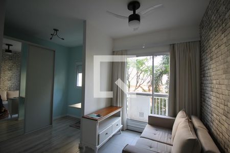 Sala de apartamento para alugar com 1 quarto, 37m² em Jardim Taquaral, São Paulo