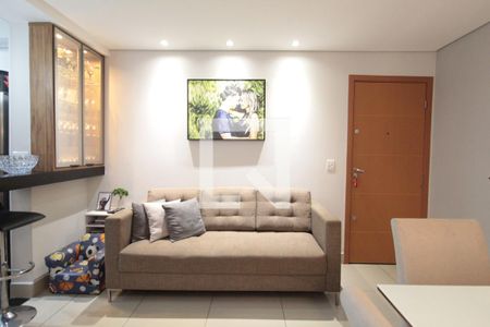 Sala de apartamento à venda com 3 quartos, 75m² em Liberdade, Belo Horizonte