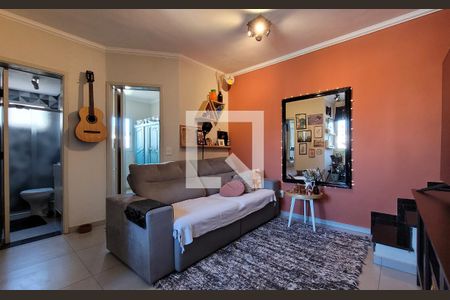 Sala de apartamento à venda com 2 quartos, 100m² em Vila Lucinda, Santo André