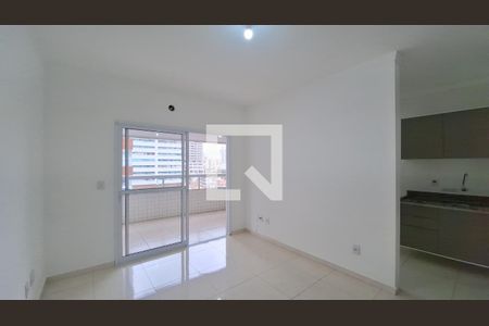 sala de apartamento para alugar com 2 quartos, 77m² em Guilhermina, Praia Grande