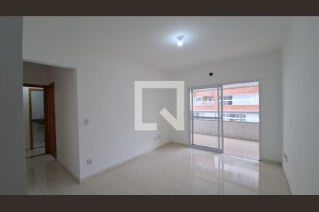 sala de apartamento para alugar com 2 quartos, 77m² em Guilhermina, Praia Grande