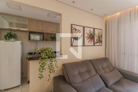 Sala de apartamento à venda com 2 quartos, 48m² em Residencial Alexandria, Várzea Paulista