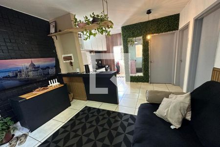 Sala de apartamento para alugar com 2 quartos, 43m² em Valentina Figueiredo, Ribeirão Preto